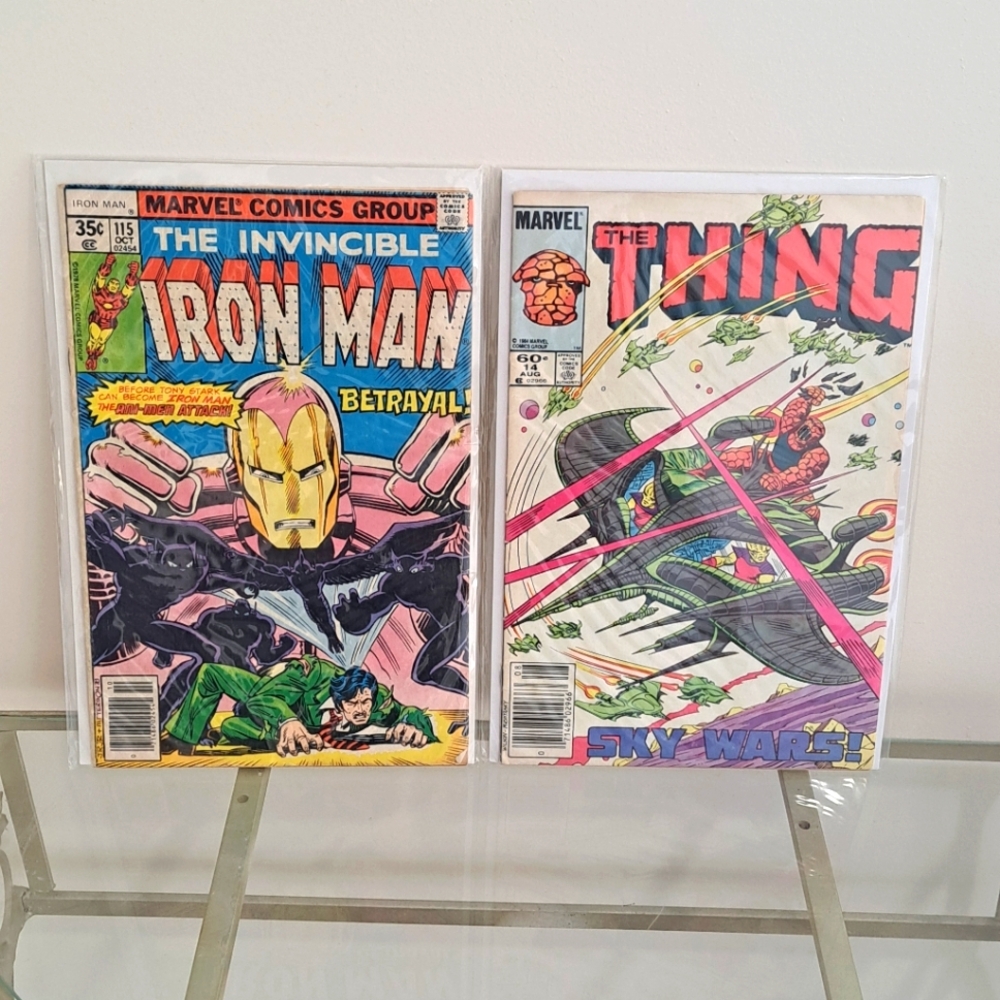 Bundle of Vintage Marvel Comic Books.